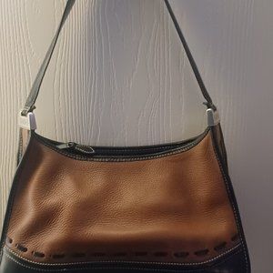 BRIGHTON  LEATHER  HANDBAG